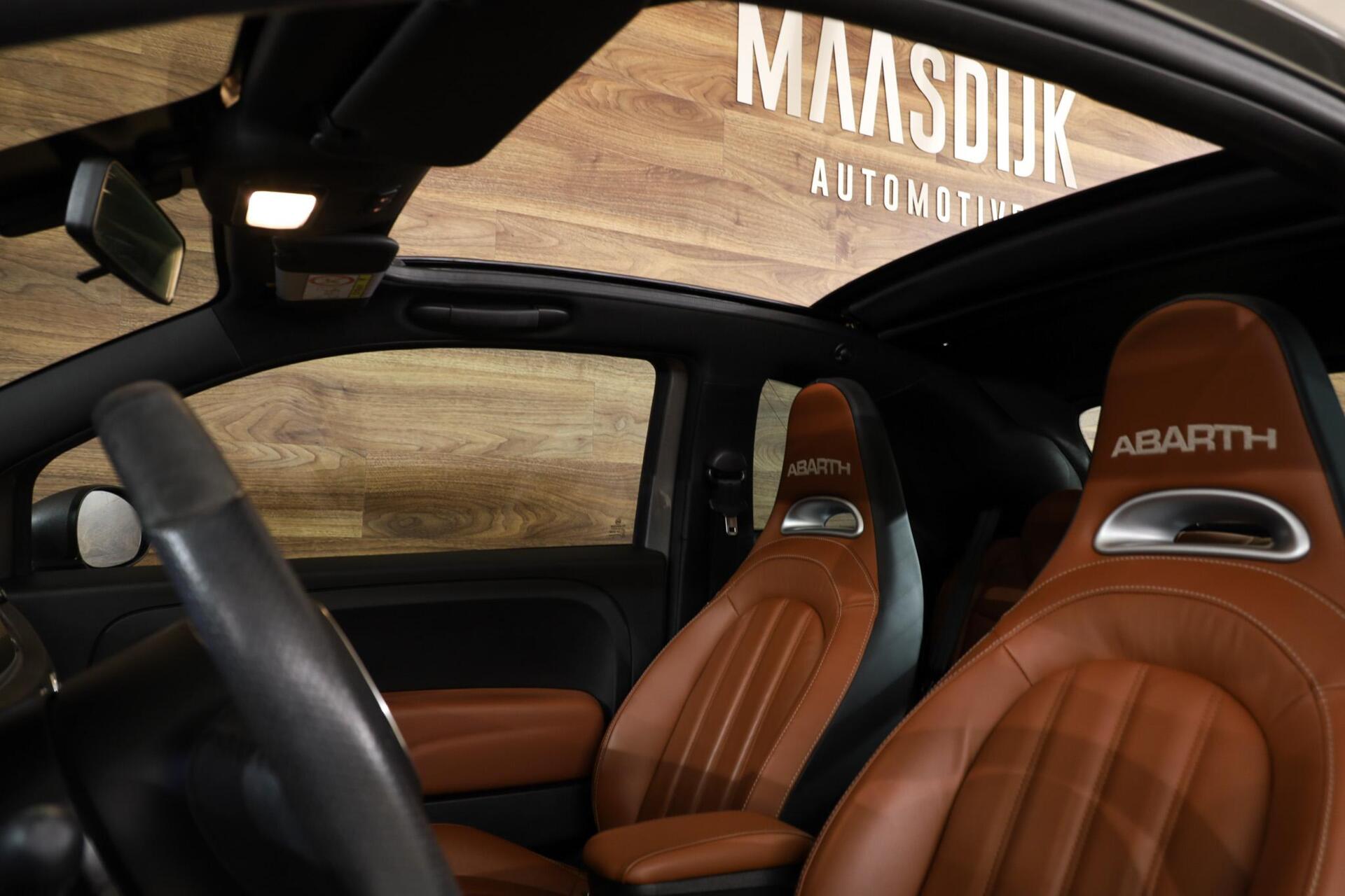 Fiat 500C 1.4 T-Jet Abarth Competizione | Apple carplay|Leder| - 9