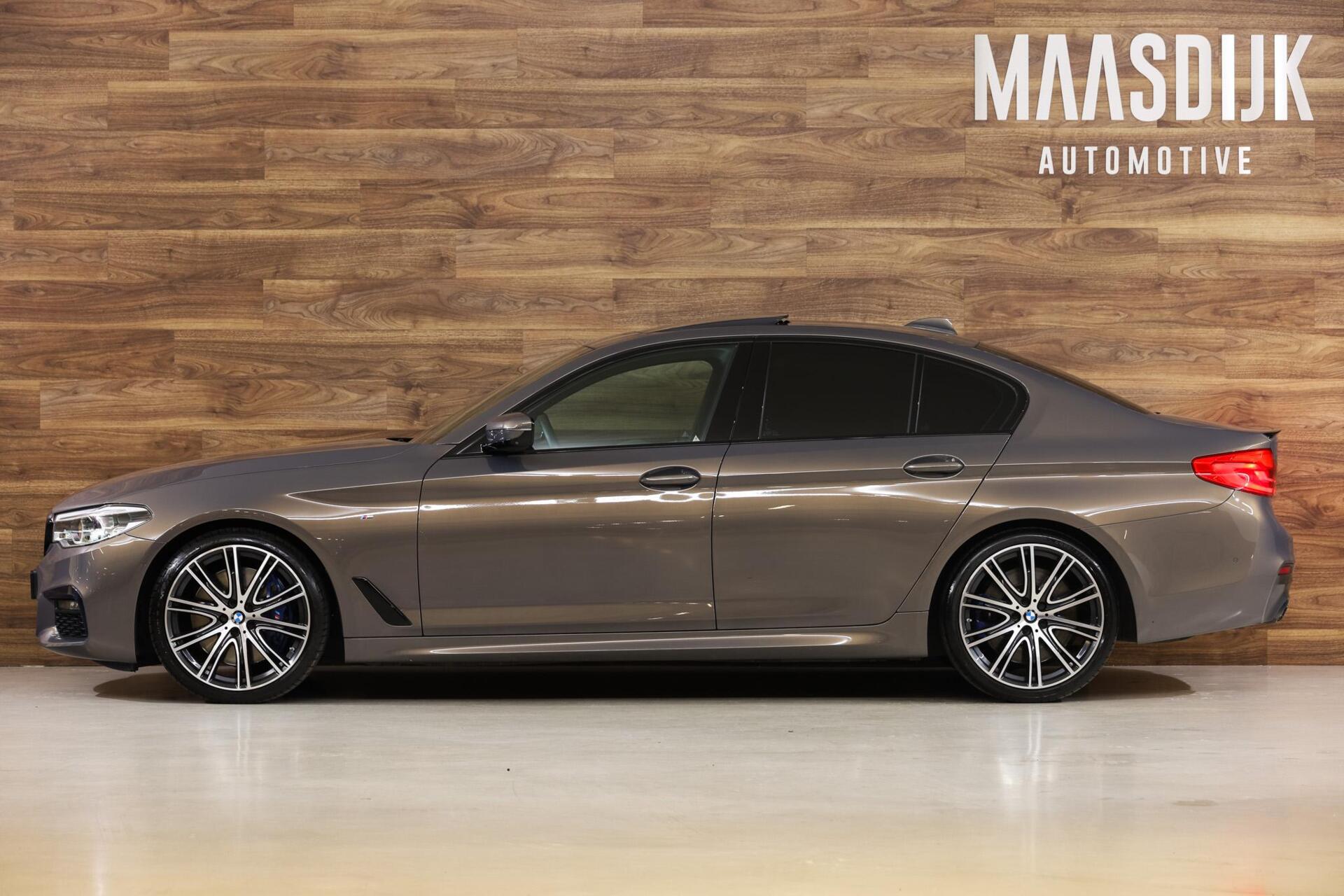 BMW 5 Serie 540i M-Sport|Individual|Pano|Ventilatie|HUD|H&K| - 13