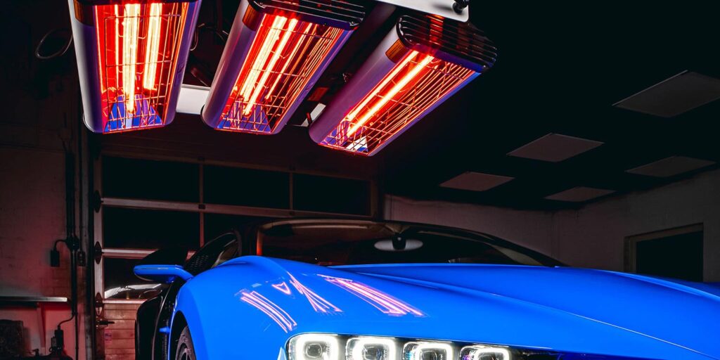 Detailing-Bugatti-infrarood-droger